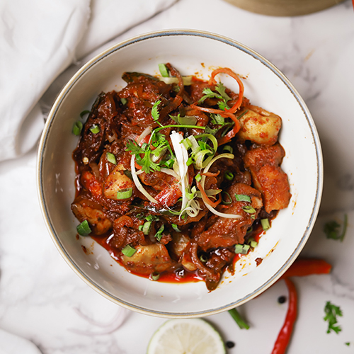 Stir Fried Chili And Thai Dressing With Seafood (1:3)