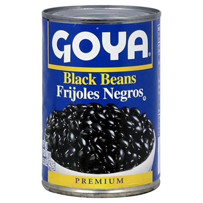 Goya Black Beans 439gm Us