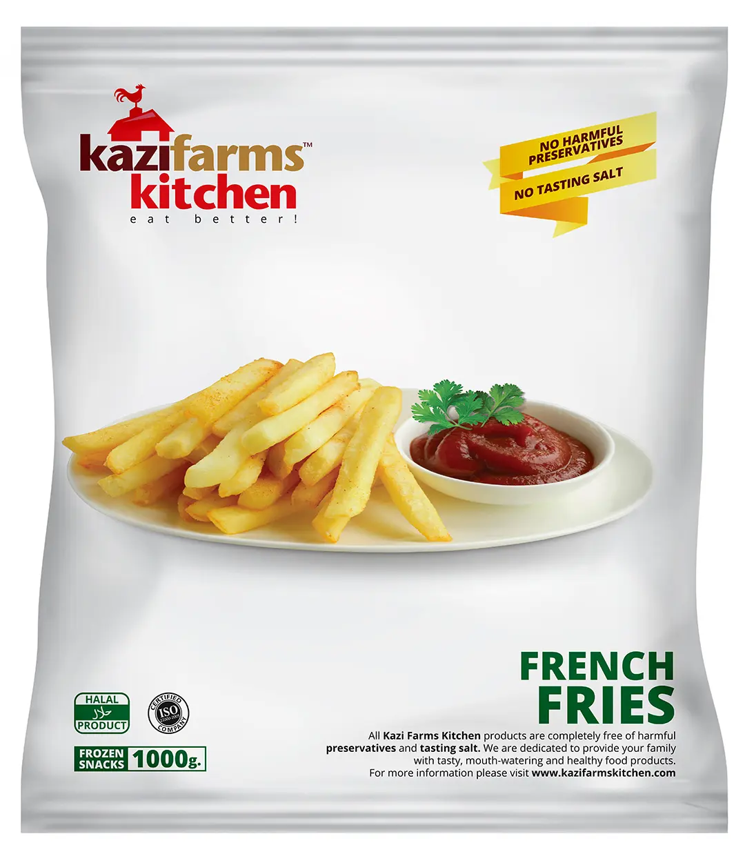 Kazi Farms French Fries 1000gm