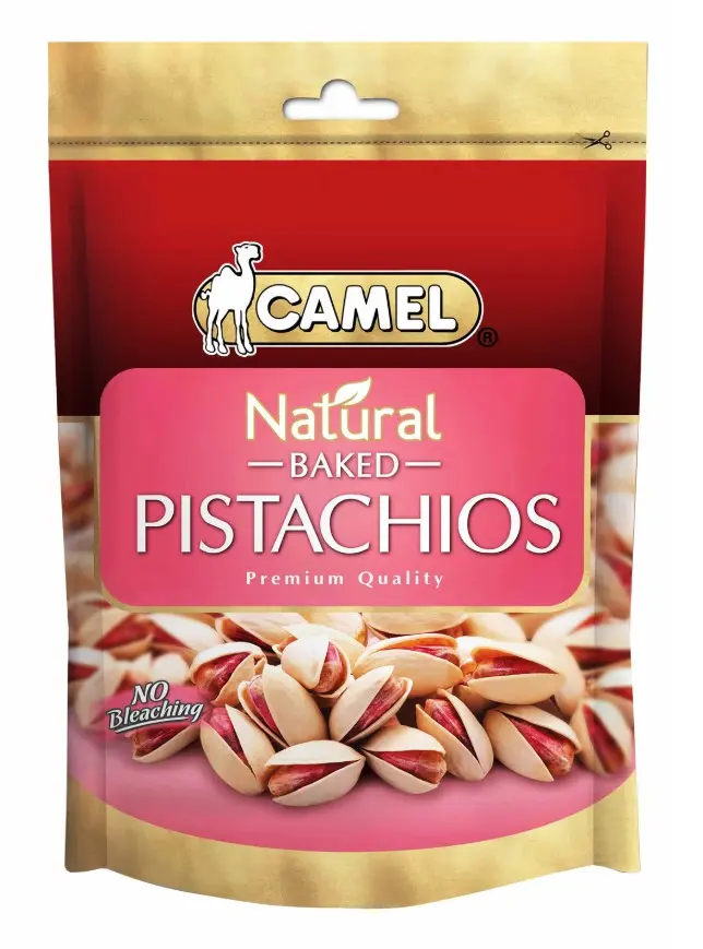 Camel Natural Baked Pistachios 400gm