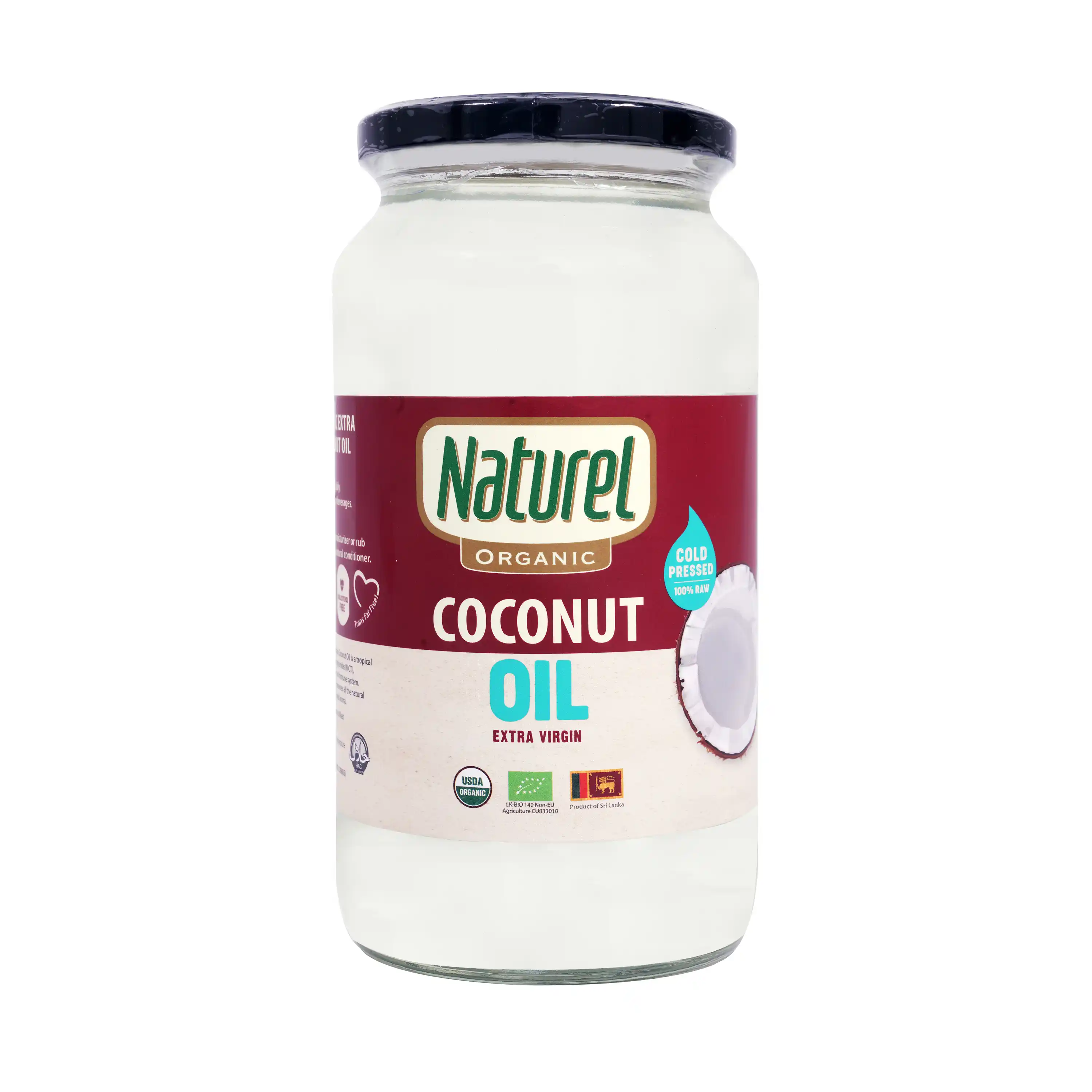 Naturel Extra Virgin Coconut Oil 1ltr