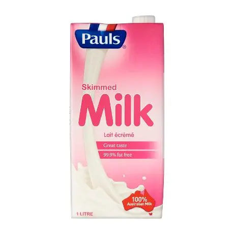 Pauls Uht Skim Milk 1lt