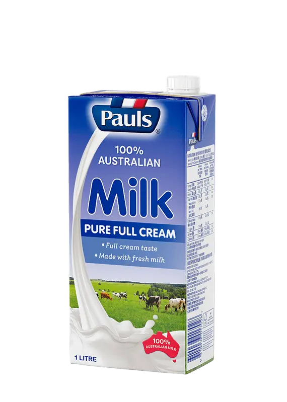 Pauls Uht Full Cream Milk 1lt