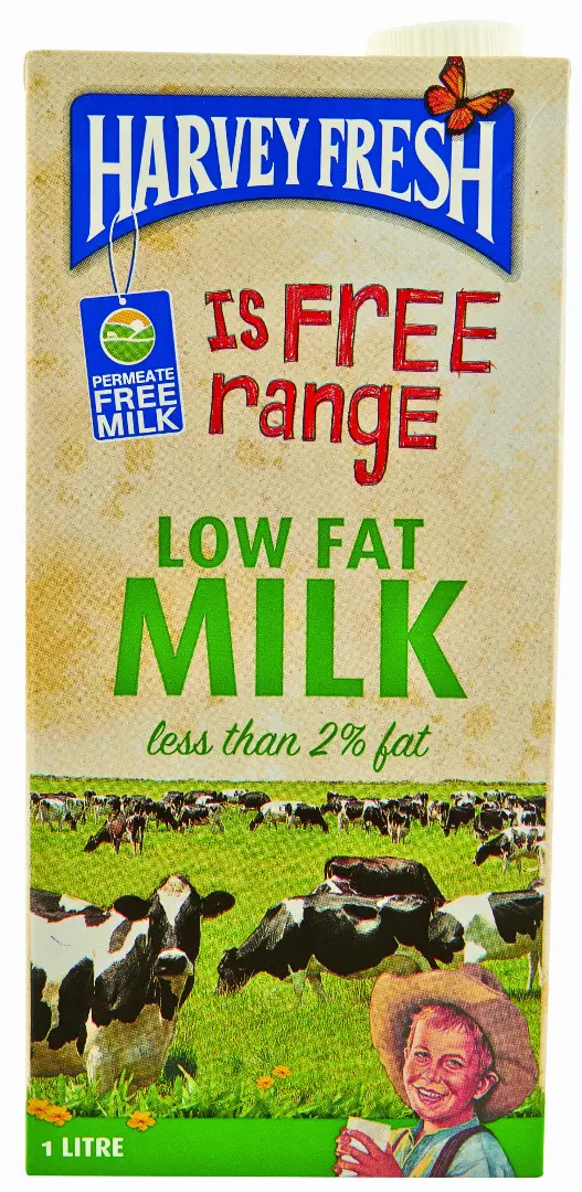 Harvey Fresh Long Life Uht Low Fat Milk 1lt