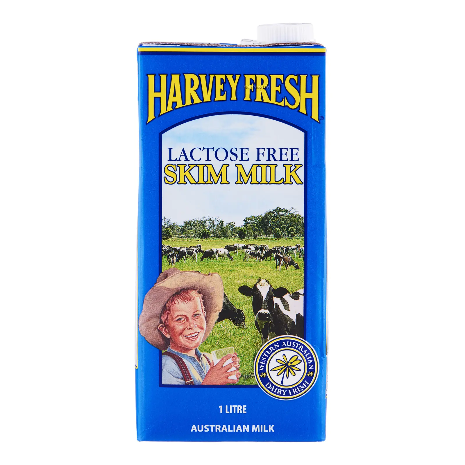 Harvey Fresh Long Life Uht Lactose Free Skim Milk 1lt