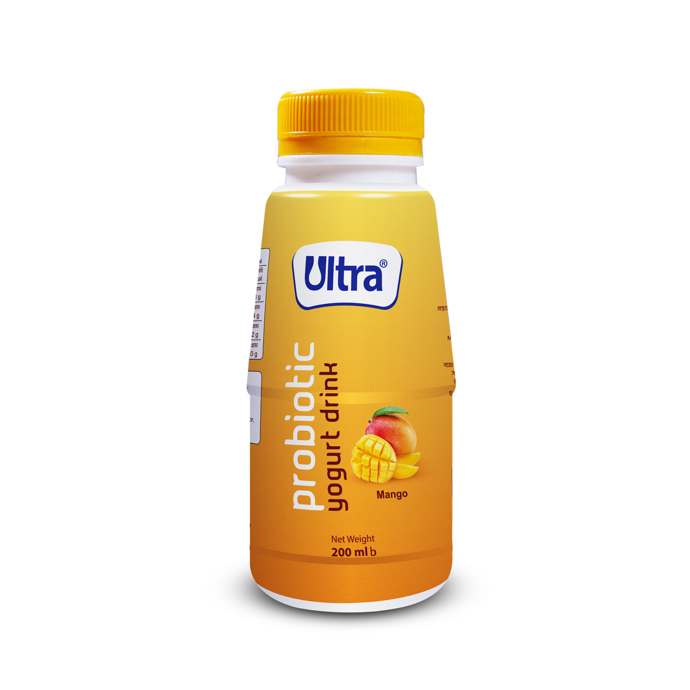 Ultra Yogurt Drink (mango) Probiotic 200ml (2pcs)