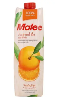 Malee Tangarin Orange Juice 1 Ltr