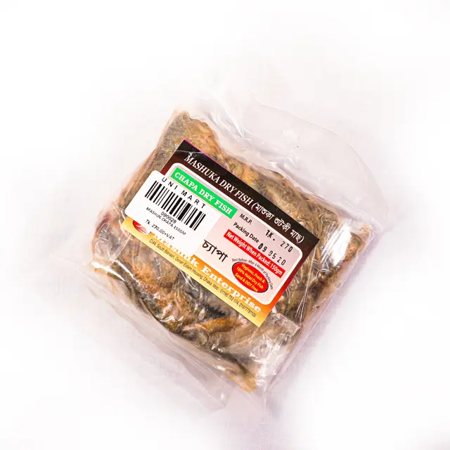 Mashuk Dried Fish (chapa) 150gm Packet