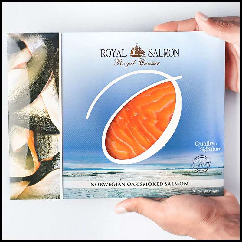 Royal Caviar Smoked Salmon 100gm Packet