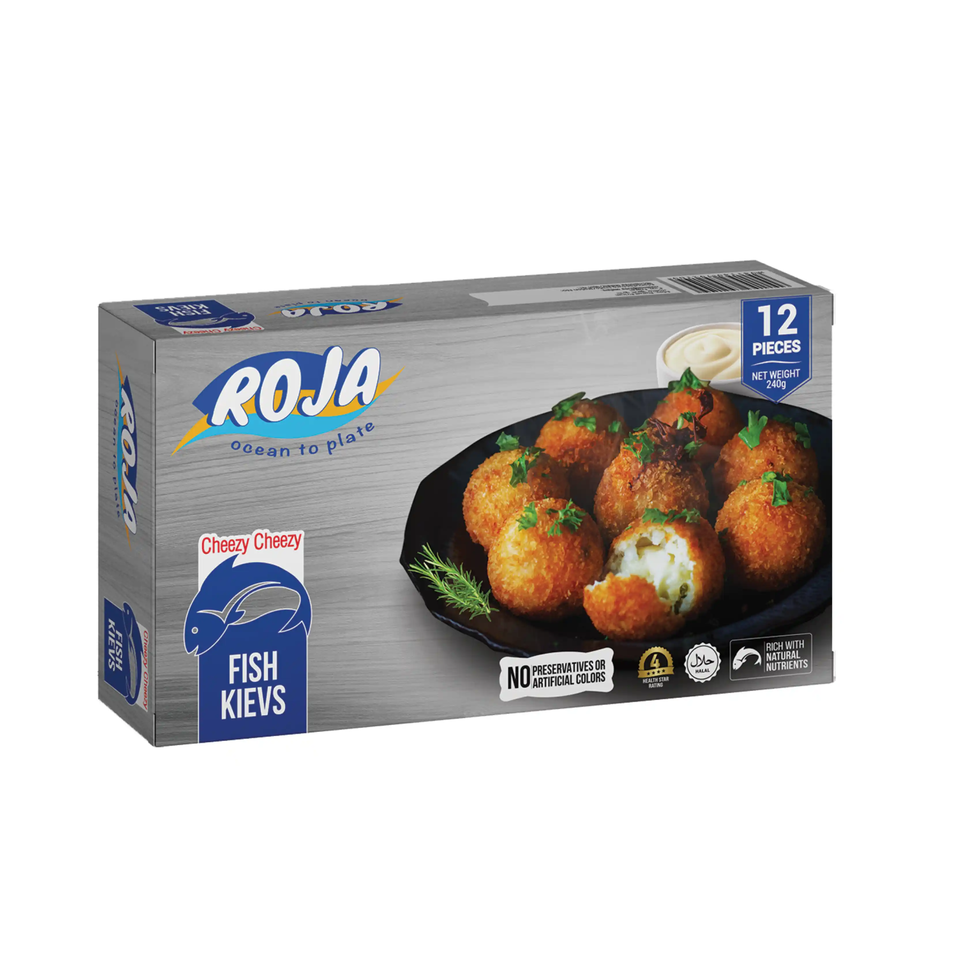 Roja Fish Kievs Cheezy Cheezy 240gm