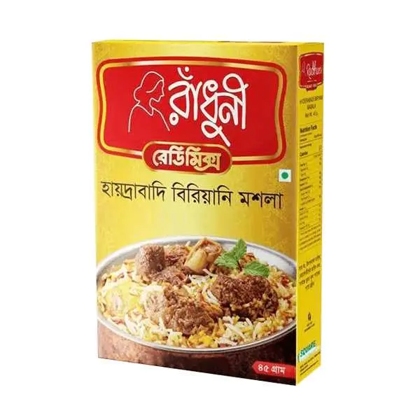 Radhuni Hyderabadi Biryania Masala 45gm