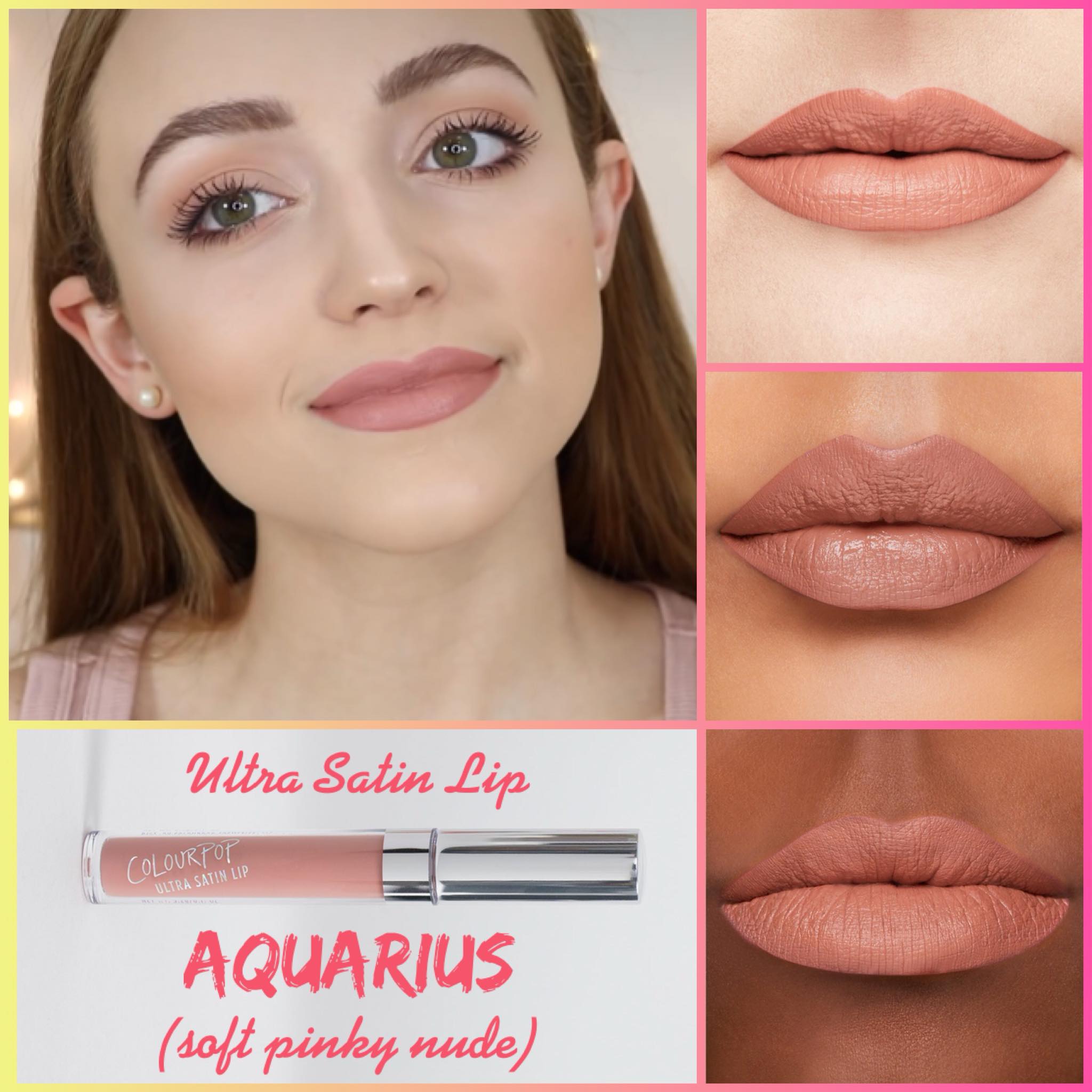 Colourpop Aquarius Satin Liquid Lipstick