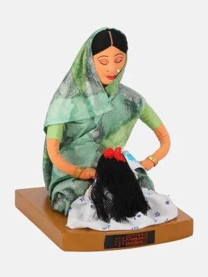 Traditional Wooden Doll 02
