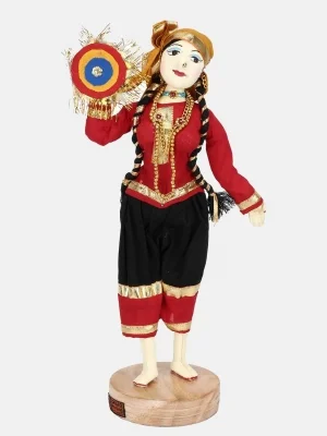 Traditional Wooden Doll 03