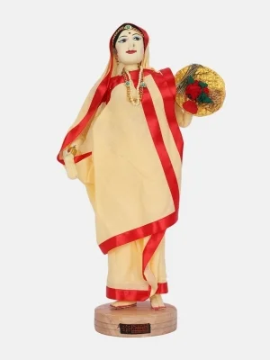 Traditional Wooden Doll 04