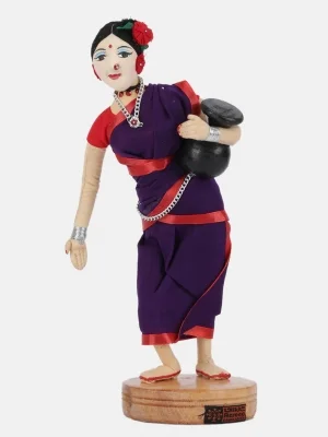 Traditional Wooden Doll 06