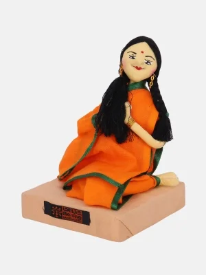 Traditional Wooden Doll 13