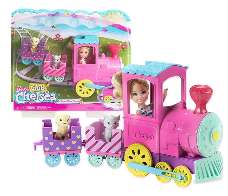 Barbie Frl86 Club Chelsea Choo-choo Train