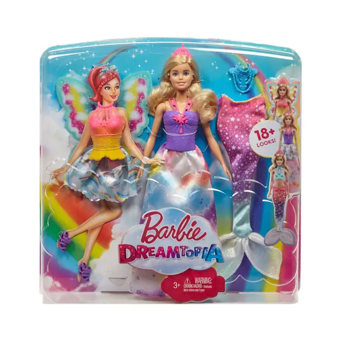 Barbie Fjd08 Dreamtopia Doll & Fashions Set