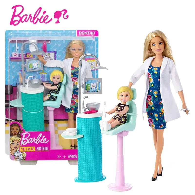 Barbie Fxp16 Dentist Doll & Playset