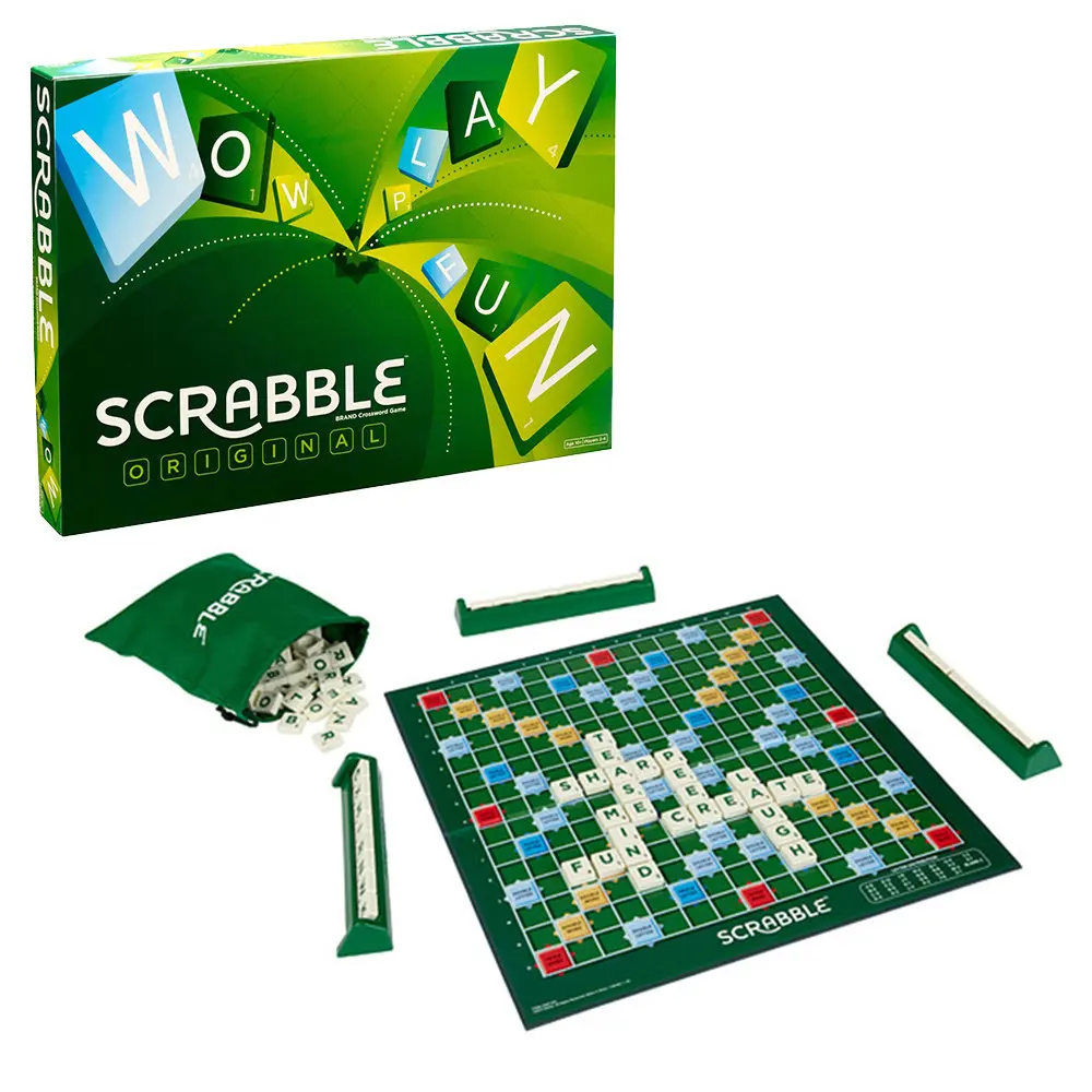 Mattel Scrabble Original English