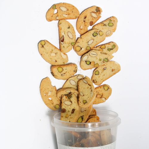 Pistachio Biscotti- 200 Gm