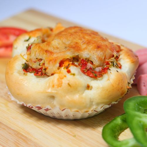 Chicken Pizza Bun- 1 Pc