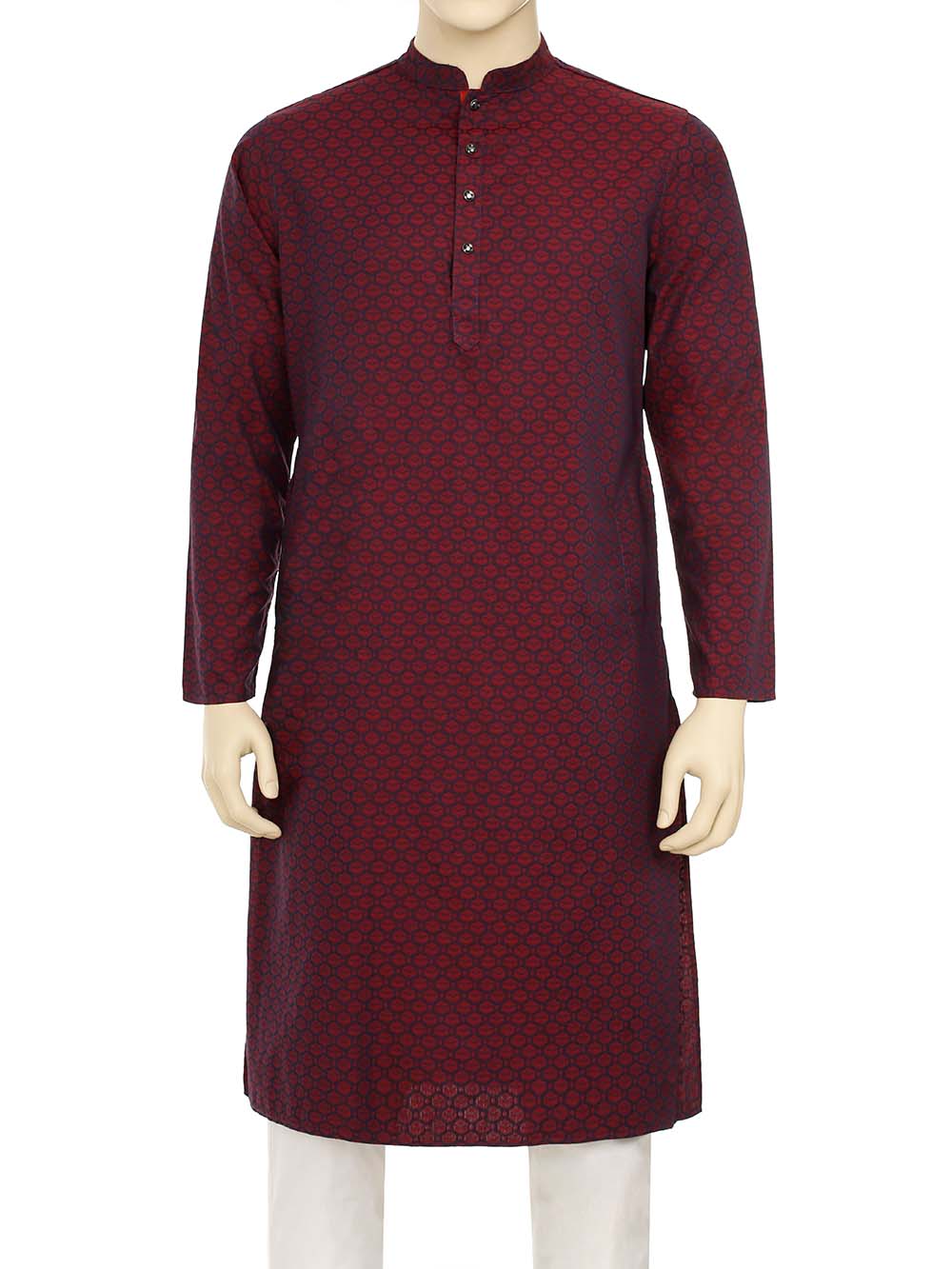 Men's Slim Fitted Panjabi 11