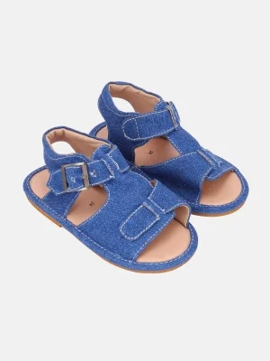 Blue Denim Sandals