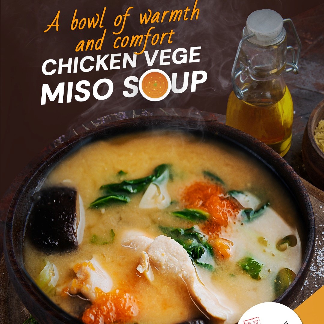Chicken Vege Miso Soup