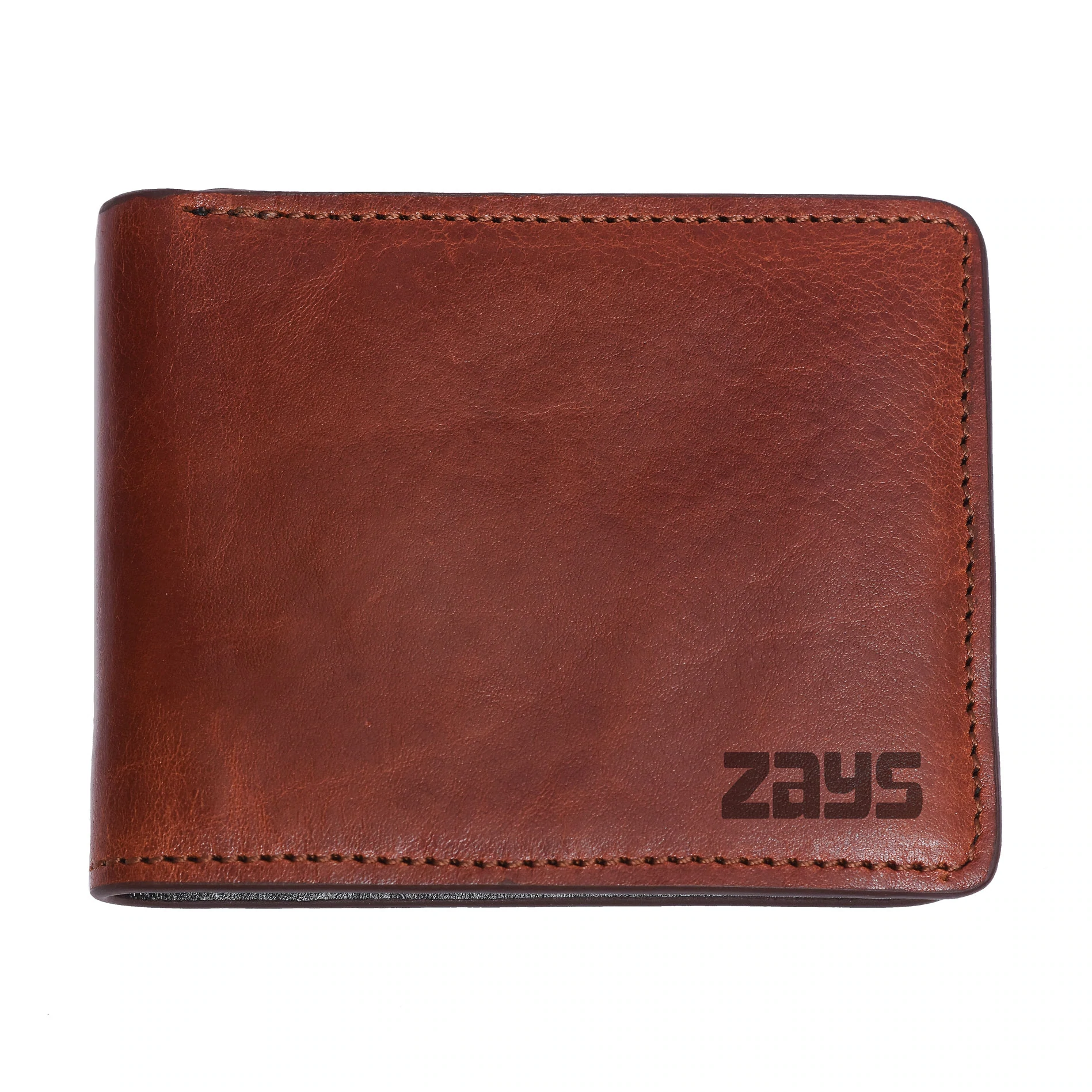 Oil Pull Up Leather Short Wallet For Men