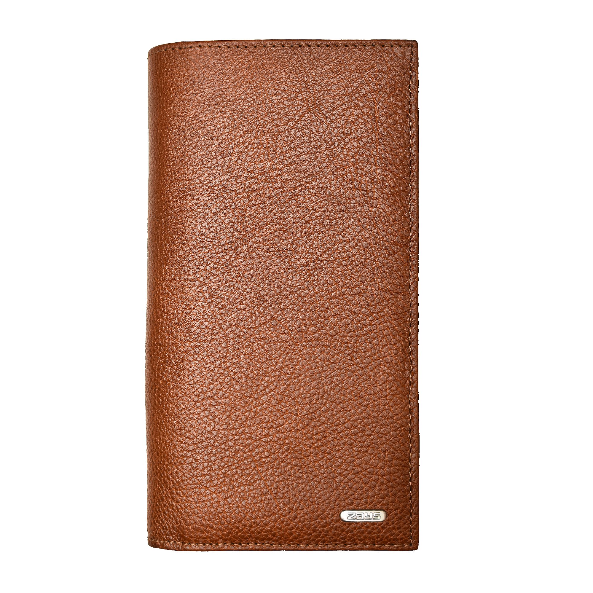 Heavy Grain Leather Long Wallet For Men