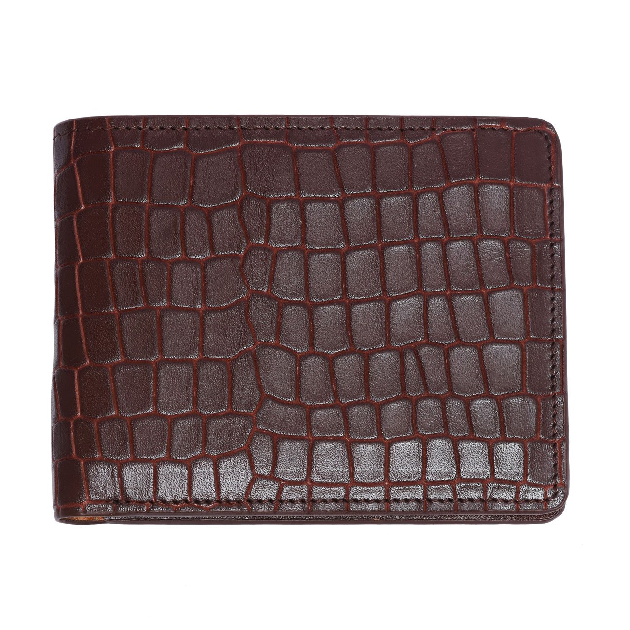 Crocodile Embossed Premium Leather Wallet