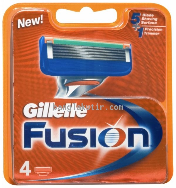 Gillette Fusion Blade 4 Pcs