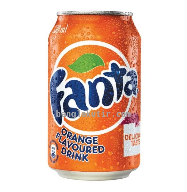 Fanta Orange Soft Drinks Can 250ml