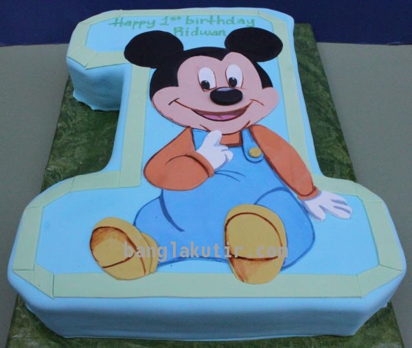 Micky Mouse Cartoon Cake 01